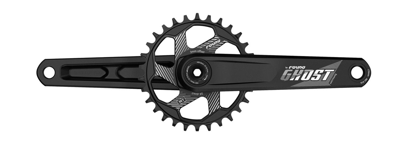 Fovno ghost crankset clearance